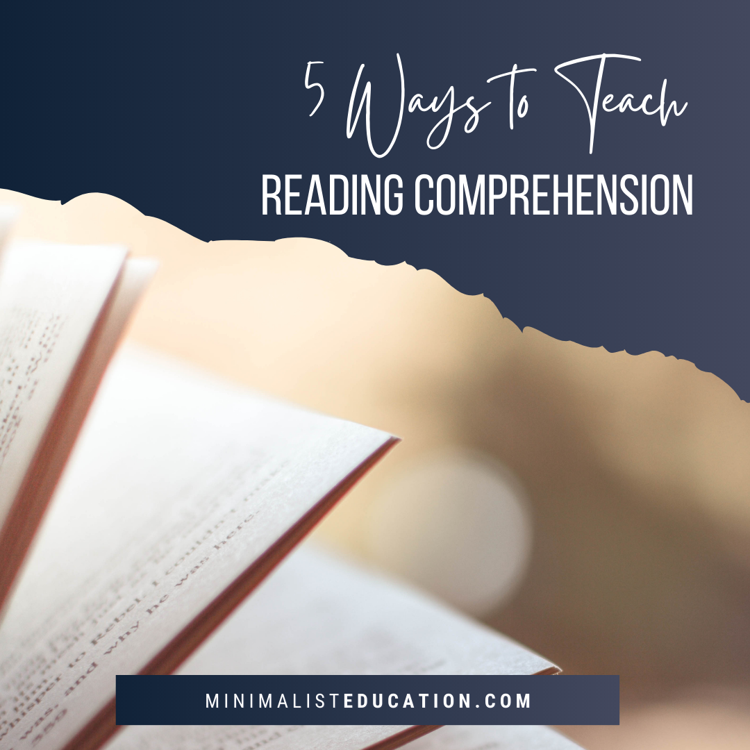 5 ways to teach reading comprehension